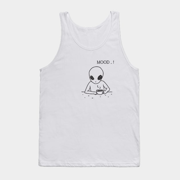 tired alien Tank Top by AA